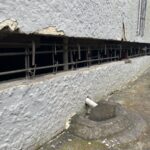 During steel in Concrete Foundation Repair