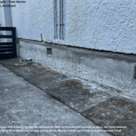 Spalling Post Mortar Stage Concrete Foundation